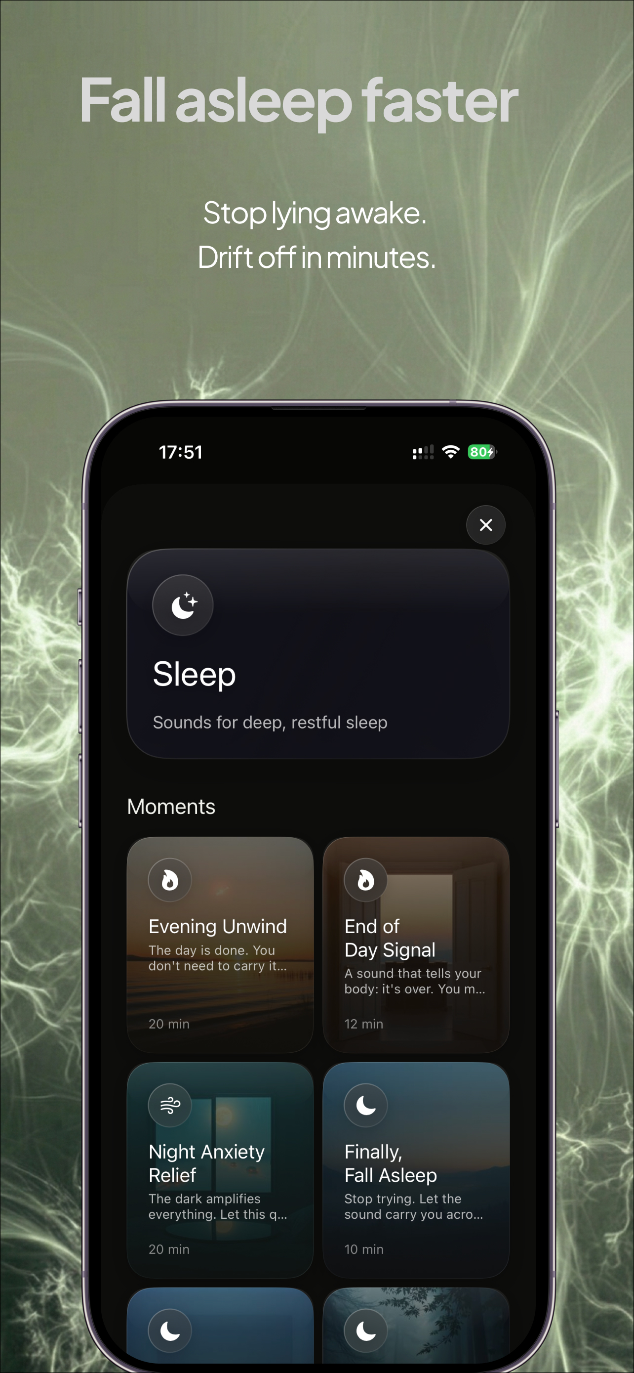 Sounda sleep category with sessions for deep restful sleep